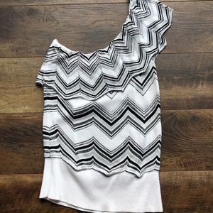 WHBM Off the Shoulder Top - Size M
